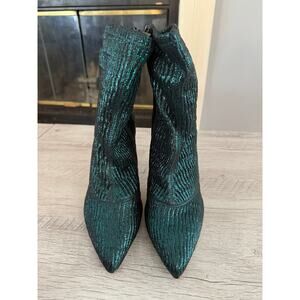 Jessica Simpson Lailra high heel stretch fashion Boots  size 10